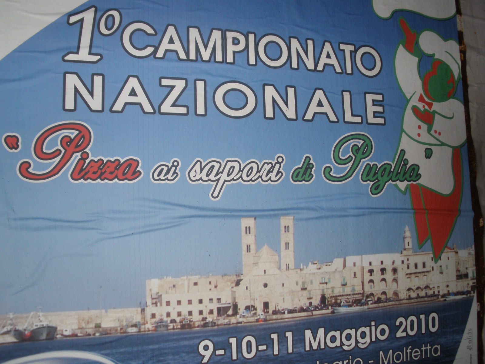 A Molfetta il 1&deg; Campionato Nazionale di Pizza